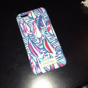 Nautical themed Lilly phone case
